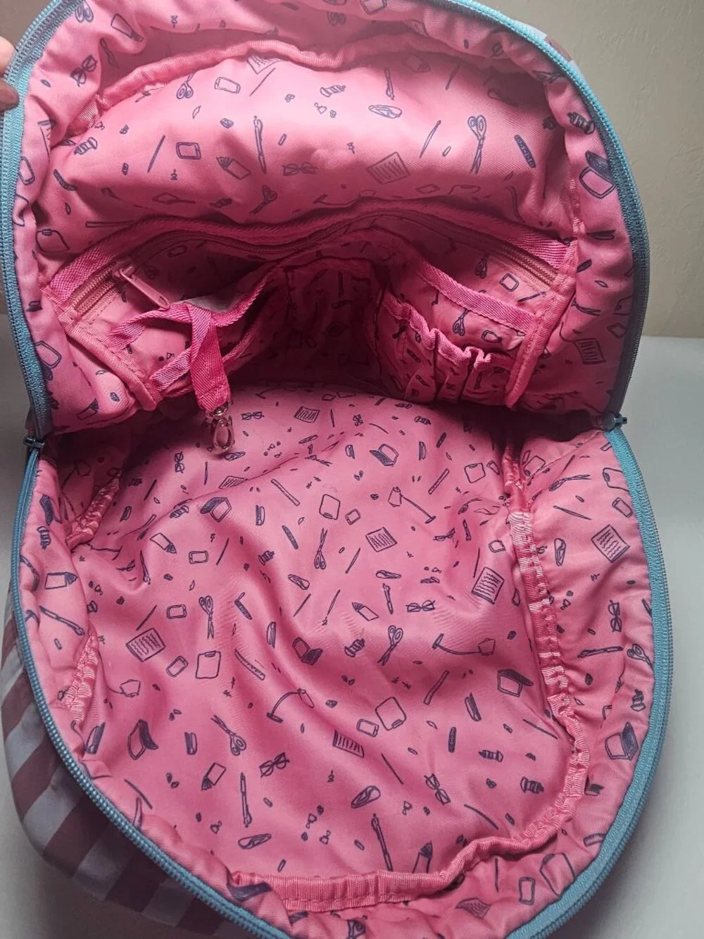 Matilda Jane Make The Grade Quilted Backpack Bow Multicolor 2018